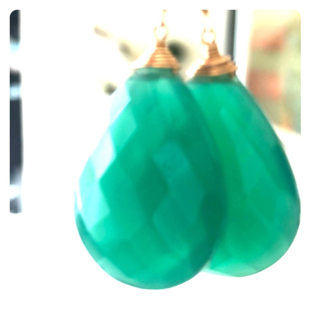 Emerald Earrings, Gorgeous!